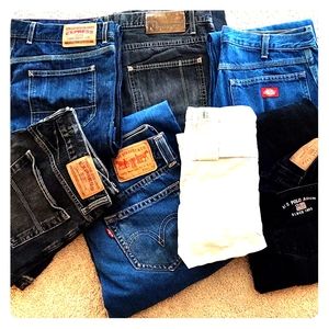 Male 34x30 denim jeans